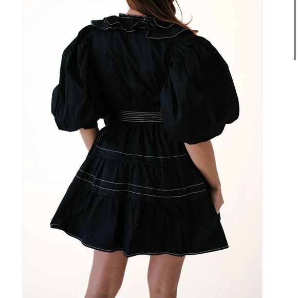 NWT Sofie the Label Tabitha Contrast Stitch Wrap Mini Dress
ii2 - Picture 4 of 6